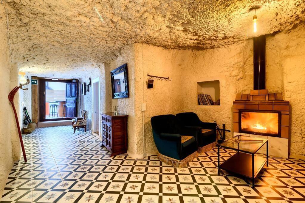 Cueva Con Jacuzzi A 20 Minutos De Valencia Villa Benaguacil Exterior foto